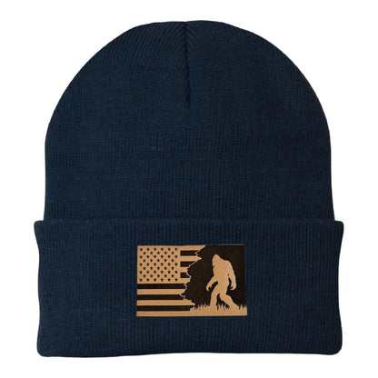 Patriotic Sasquatch Beanie