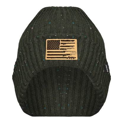 Fishing, Hunting, Flag Beanie