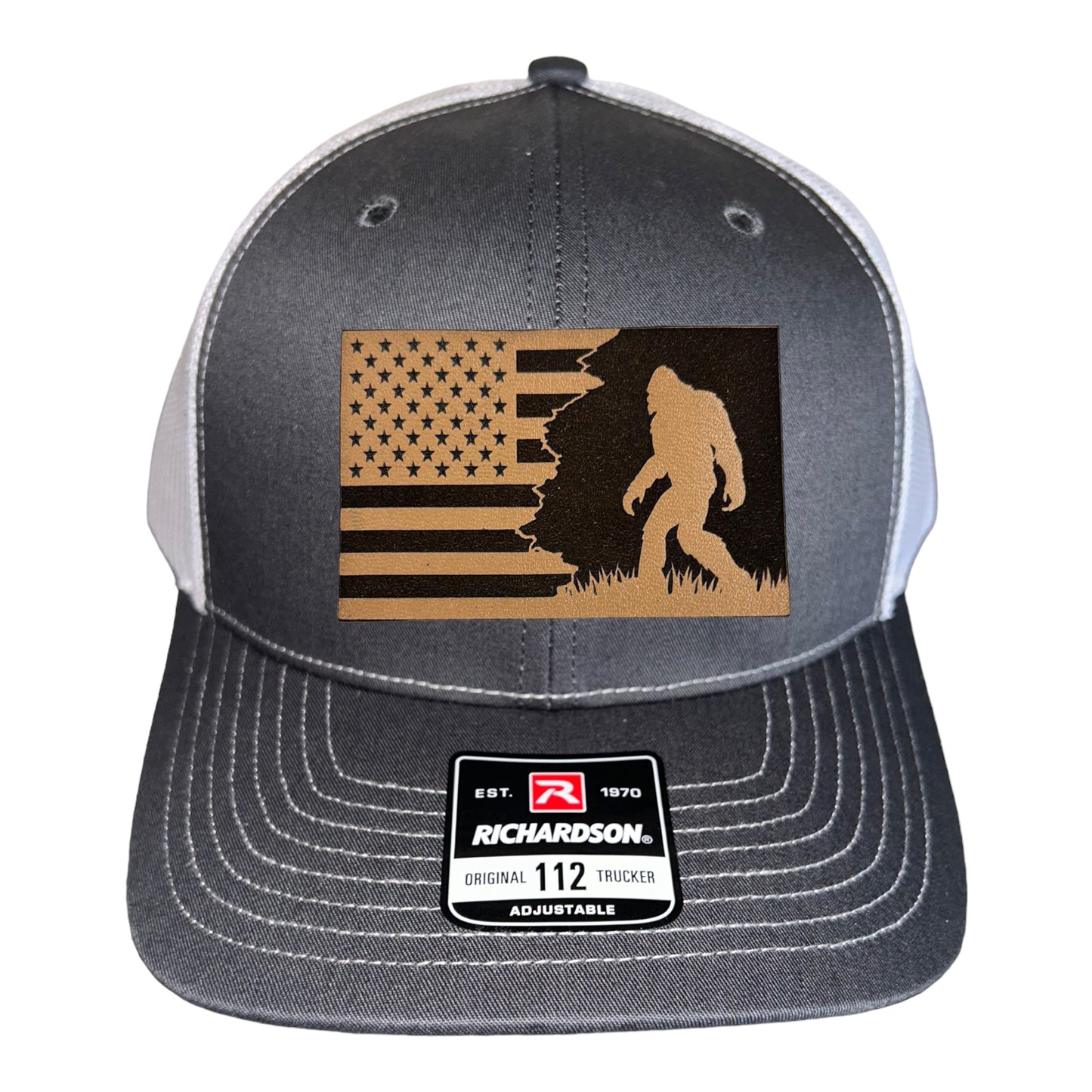 Patriotic Sasquatch Trucker Hat