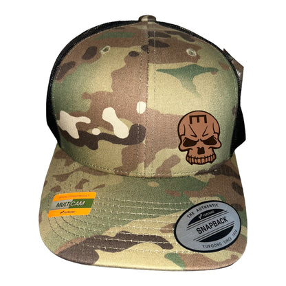 Engineer Skull Trucker Hat