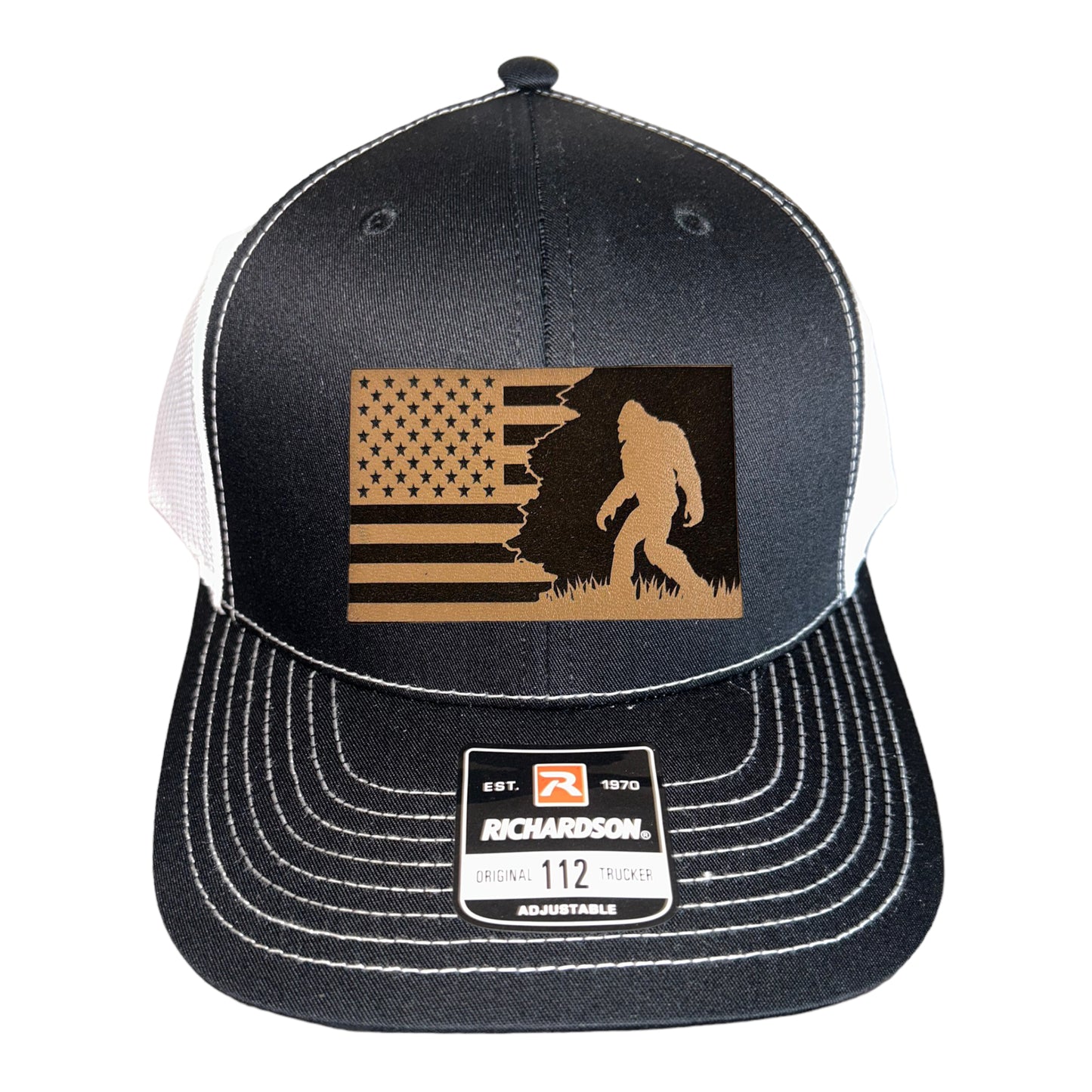 Patriotic Sasquatch Trucker Hat