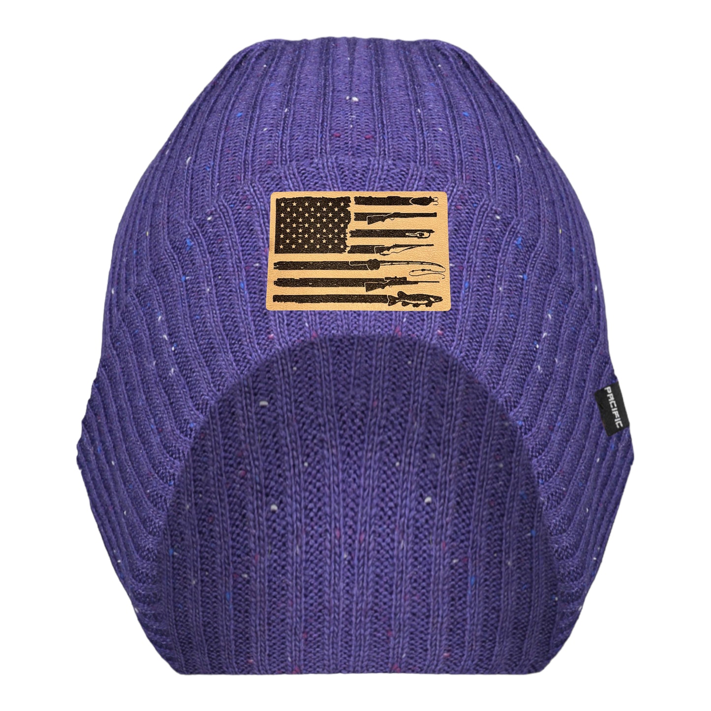 Fishing, Hunting, Flag Beanie