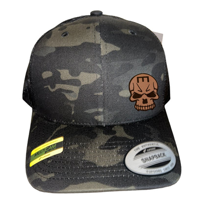 Engineer Skull Trucker Hat