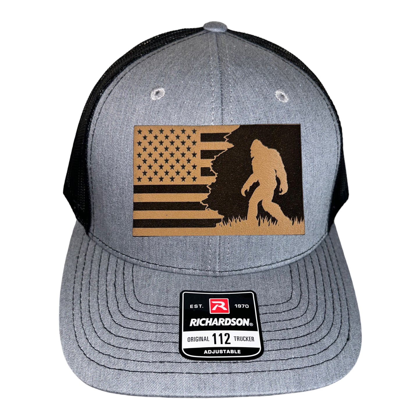 Patriotic Sasquatch Trucker Hat