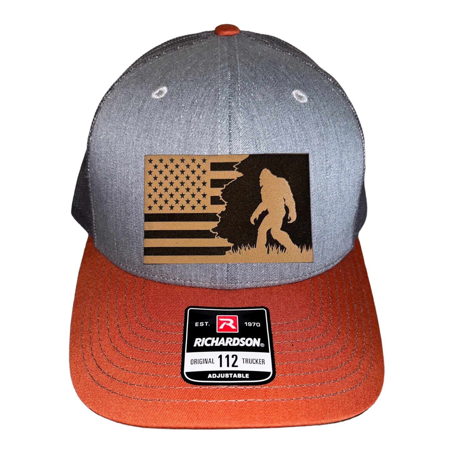 Patriotic Sasquatch Trucker Hat