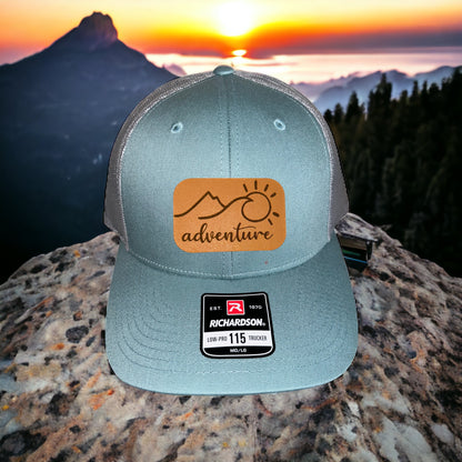 Adventure Sun & Mountain Trucker Hat