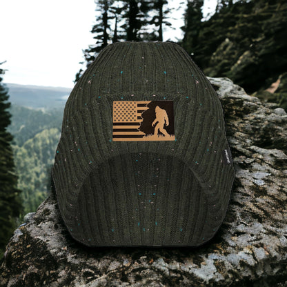 Patriotic Sasquatch Beanie